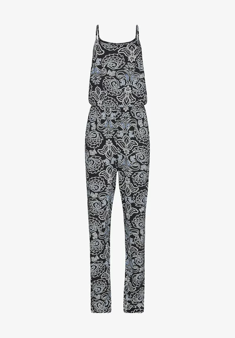 Long Tall Sally PAISLEY PRINT - Jumpsuit - Black 5 Long Tall Sally PAISLEY PRINT - Jumpsuit - Black - Image 5