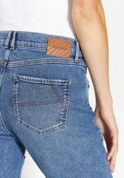 Angels DARLEEN TU PATCH MIT LOGO-APPLIKATION - Jeans Straight Leg - Hellblau -Hosen Elegante Boutique 7608d5e2982a4262873dd5316175e64c