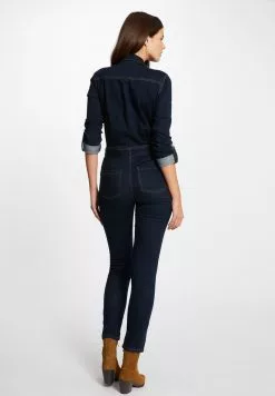 MORGAN Jumpsuit - Blue Denim 8 MORGAN Jumpsuit - Blue Denim -Hosen Elegante Boutique 7717774c93a847e299661784767120e7