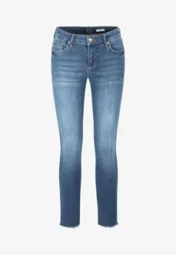 RAFFAELLO ROSSI NOLINA 7/8 - Jeans Straight Leg - Used Blue -Hosen Elegante Boutique 7988431a56ce4cfba01832567dc3d7c7