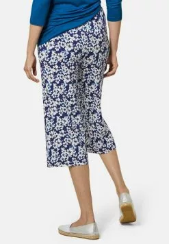 GOLDNER Shorts - Marine Geblümt 8 GOLDNER Shorts - Marine Geblümt -Hosen Elegante Boutique 7bece05225774893b3154d945909009f