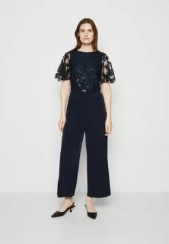 Esprit Collection SEUQIN - Jumpsuit - Black -Hosen Elegante Boutique 7de400a1ea604eb18d475992a2c3a4b0
