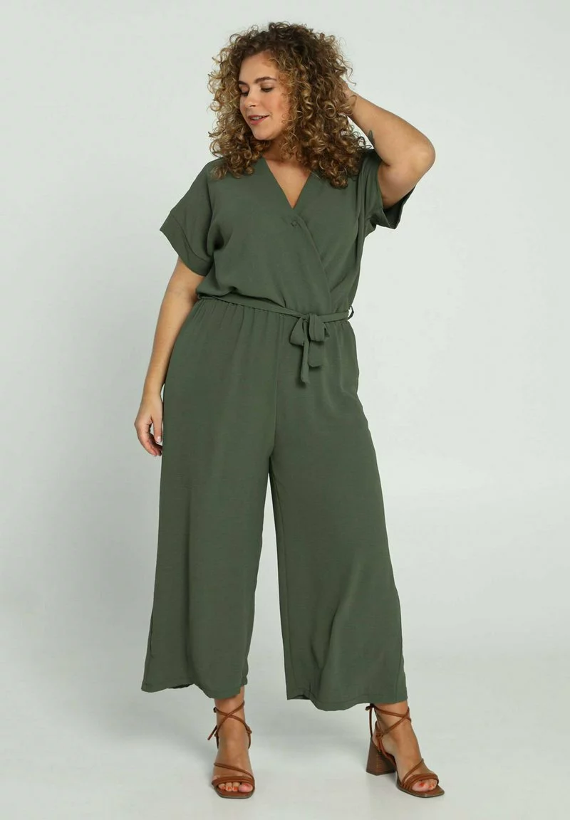 PAPRIKA CACHE COEUR KIMONO - Jumpsuit - Khaki 2 PAPRIKA CACHE COEUR KIMONO - Jumpsuit - Khaki - Image 2
