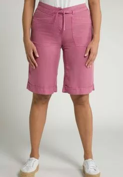 Ulla Popken Shorts - Dunkles Rosa
