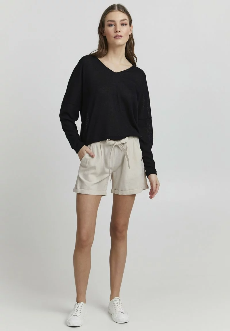 OXMO Shorts - Oatmeal 2 OXMO Shorts - Oatmeal - Image 2