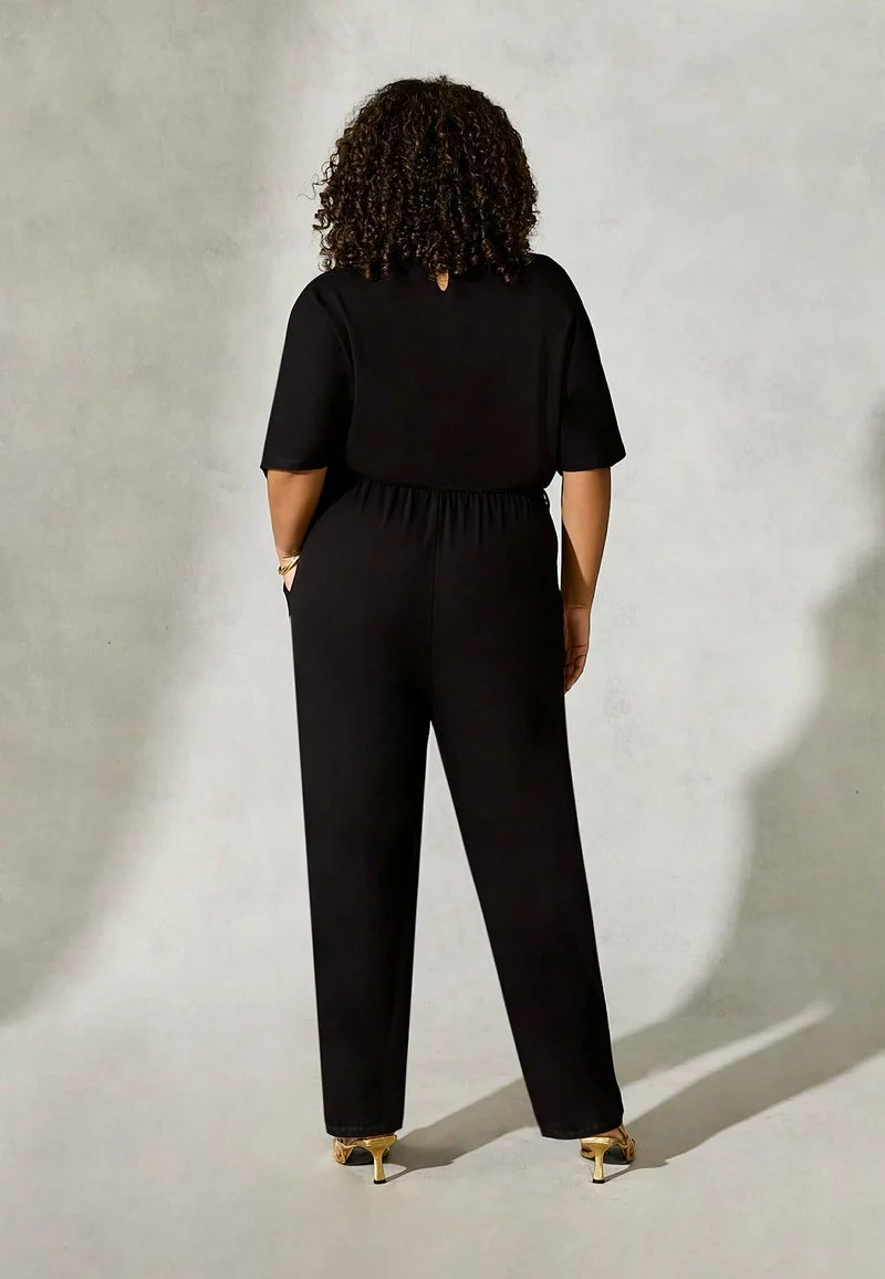 Live Unlimited London WRAP - Jumpsuit - Black 2 Live Unlimited London WRAP - Jumpsuit - Black - Image 2