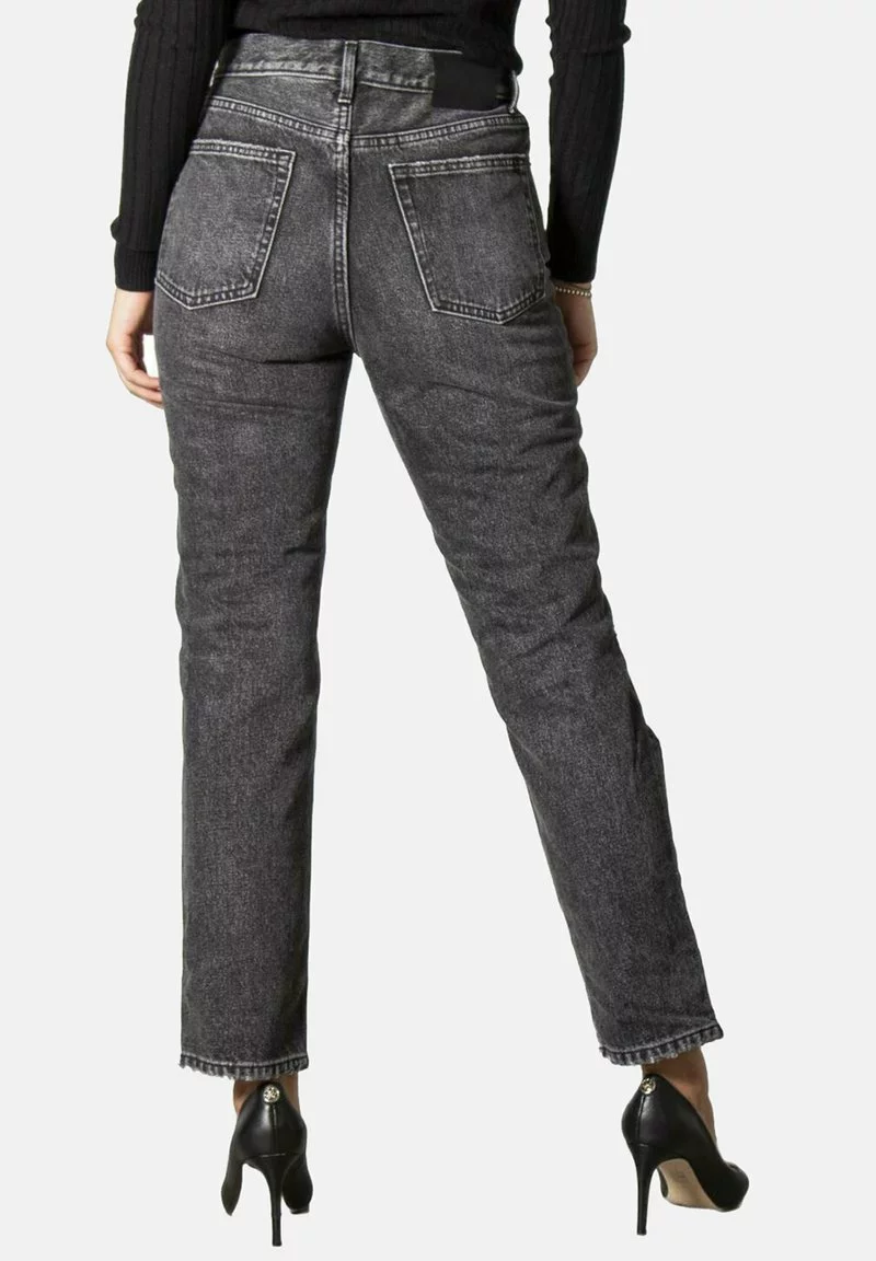 ONLY Jeans Straight Leg - Black 2 ONLY Jeans Straight Leg - Black - Image 2