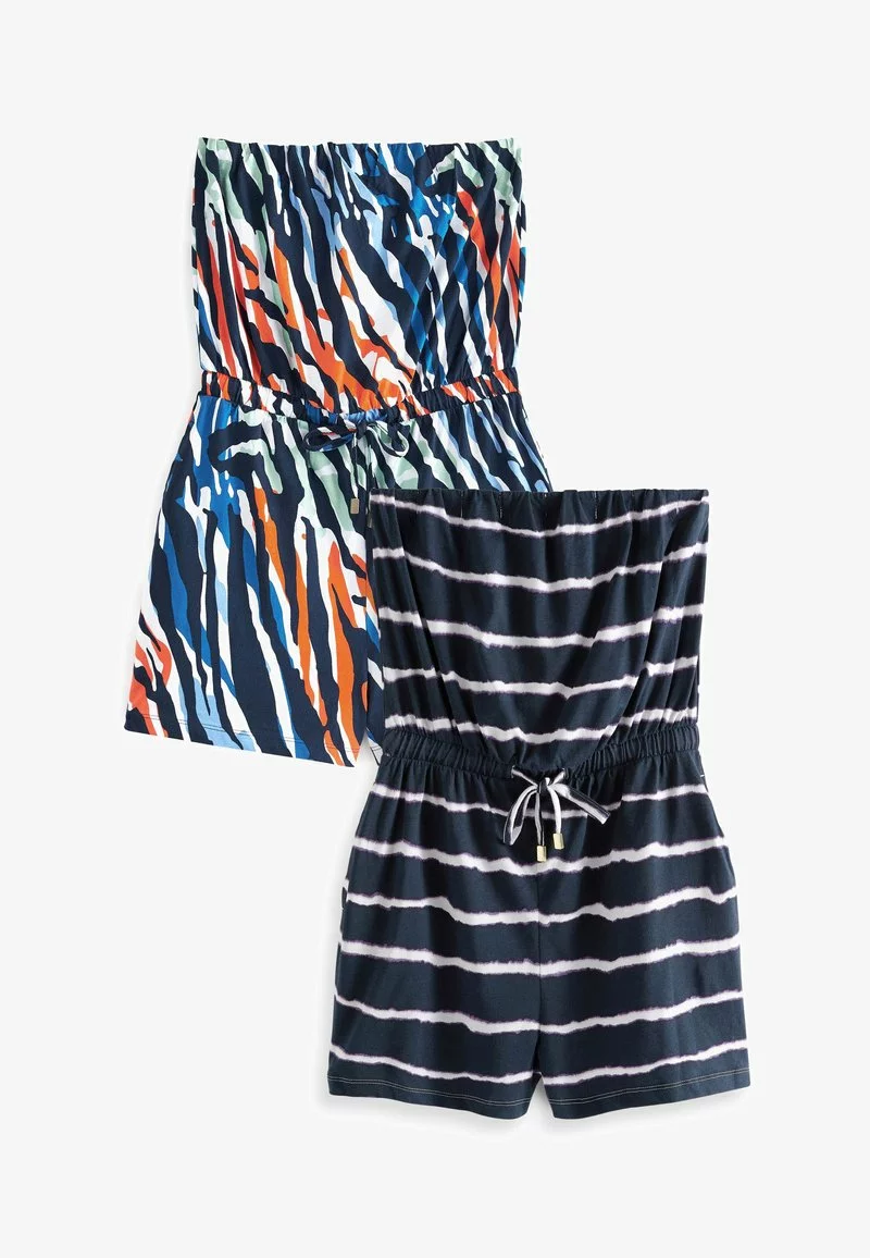 Next 2 PACK - Jumpsuit - Red Paisley Black 5 Next 2 PACK - Jumpsuit - Red Paisley Black - Image 5