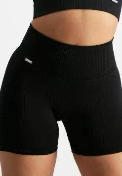 Aim’n® RIBBED MIDI BIKER - Shorts - Black