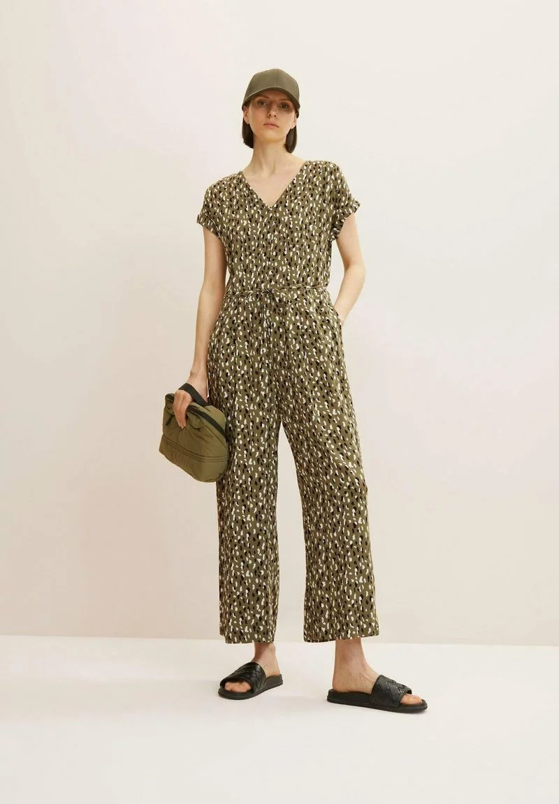 Tom Tailor BASIC - Jumpsuit - Abstract Dot Design 2 Tom Tailor BASIC - Jumpsuit - Abstract Dot Design - Image 2