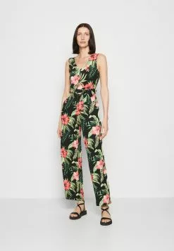 Anna Field Jumpsuit - Black/green