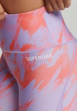 Superdry CORE FULL - Tights - Brush Camo Lilac 9 Superdry CORE FULL - Tights - Brush Camo Lilac -Hosen Elegante Boutique 8e7b3a1379c248e28340dbf6691b9776