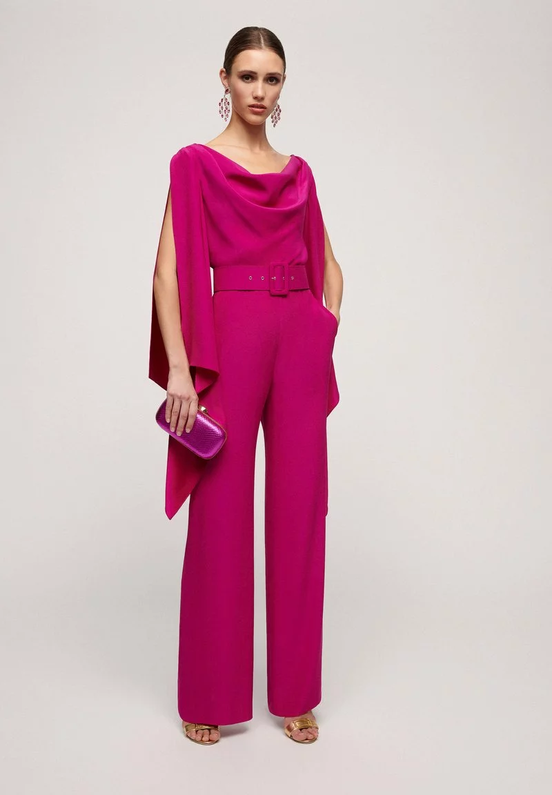 LUISA SPAGNOLI POMERANI - Jumpsuit - Fucsia 2 LUISA SPAGNOLI POMERANI - Jumpsuit - Fucsia - Image 2