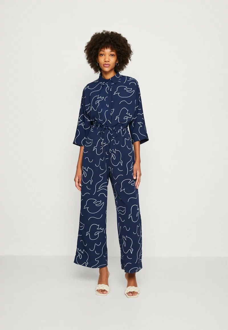 Monki Jumpsuit - Dark Blue 1 Monki Jumpsuit - Dark Blue