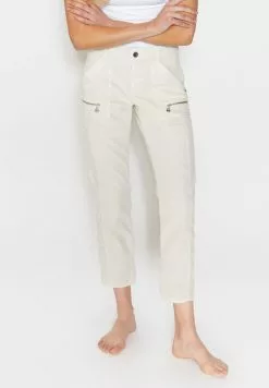 Angels MIT ZIERNÄHTEN - Stoffhose - White