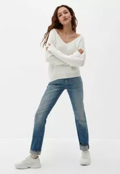 QS By S.Oliver CATIE - Jeans Slim Fit - Dunkelblau -Hosen Elegante Boutique 91e168d49f8542c2ba6d0abde88bce80