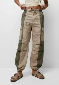 PULL & BEAR Cargohose - Beige -Hosen Elegante Boutique 936746a267a94b3c995299860af2193f 1