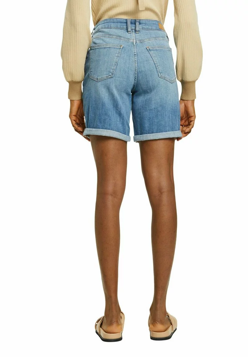 ESPRIT MIT STRETCH - Jeans Shorts - Blue Light Washed 2 ESPRIT MIT STRETCH - Jeans Shorts - Blue Light Washed - Image 2