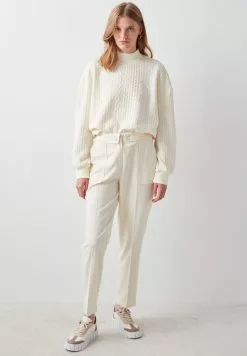 Ipekyol CASUAL - Stoffhose - Ecru