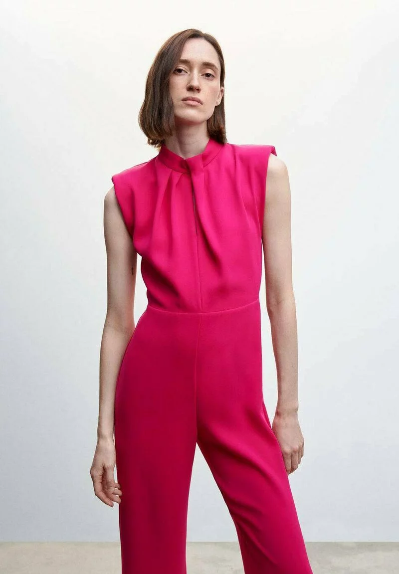Mango DELFINA - Jumpsuit - Fuchsia 4 Mango DELFINA - Jumpsuit - Fuchsia - Image 4