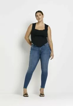 River Island Plus Jeans Skinny Fit - Denim Medium