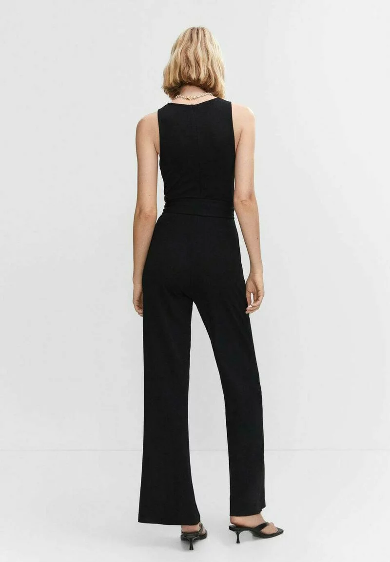 Mango STEFANIE - Jumpsuit - Black 2 Mango STEFANIE - Jumpsuit - Black - Image 2