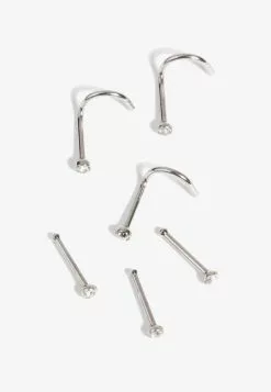 Lovisa 6 PACK - Sonstige Accessoires - Silver Coloured