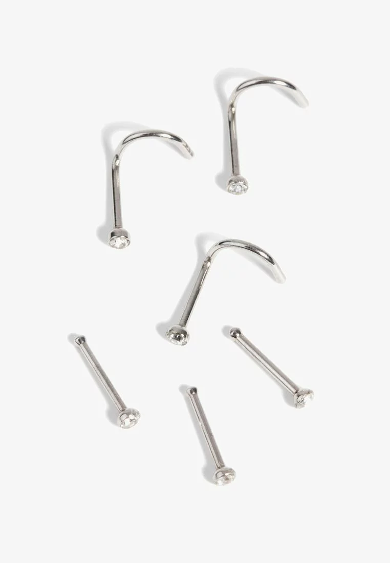 Lovisa 6 PACK - Sonstige Accessoires - Silver Coloured 1 Lovisa 6 PACK - Sonstige Accessoires - Silver Coloured