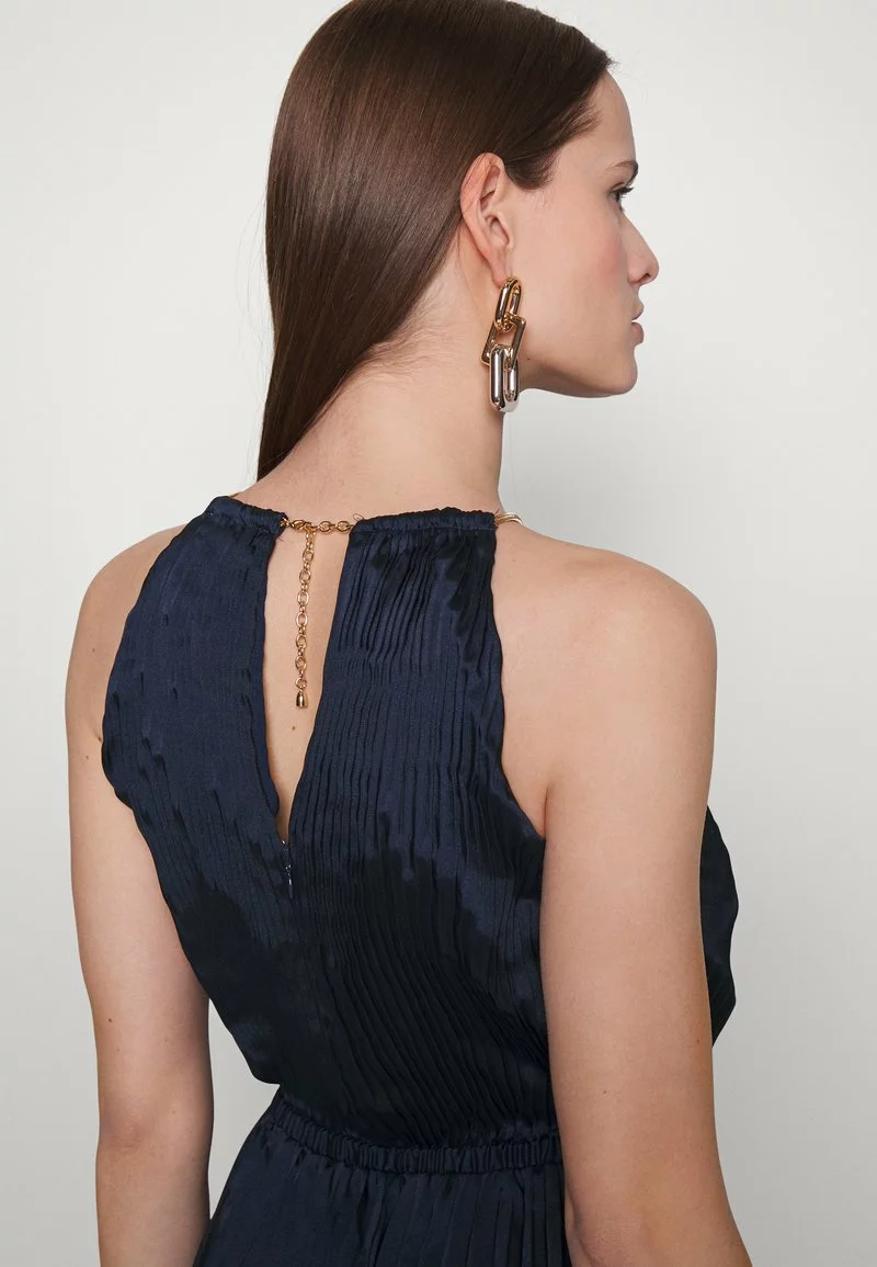 MICHAEL Michael Kors CHAIN HALTER - Jumpsuit - Midnightblue 6 MICHAEL Michael Kors CHAIN HALTER - Jumpsuit - Midnightblue - Image 6