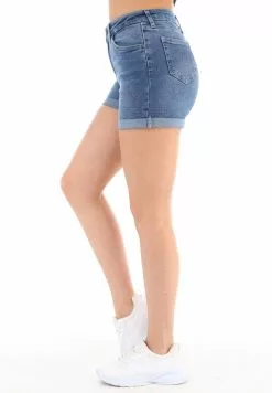 Denim Culture AMSTERDAM - Jeans Shorts - Mittel Blau -Hosen Elegante Boutique 9e59b5ec59674f13a3b2d20d74516e30