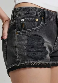 Superdry HOT - Jeans Shorts - Wolcott Black Stone 8 Superdry HOT - Jeans Shorts - Wolcott Black Stone -Hosen Elegante Boutique 9f807e09364540fdb4ae9fc0689e166d