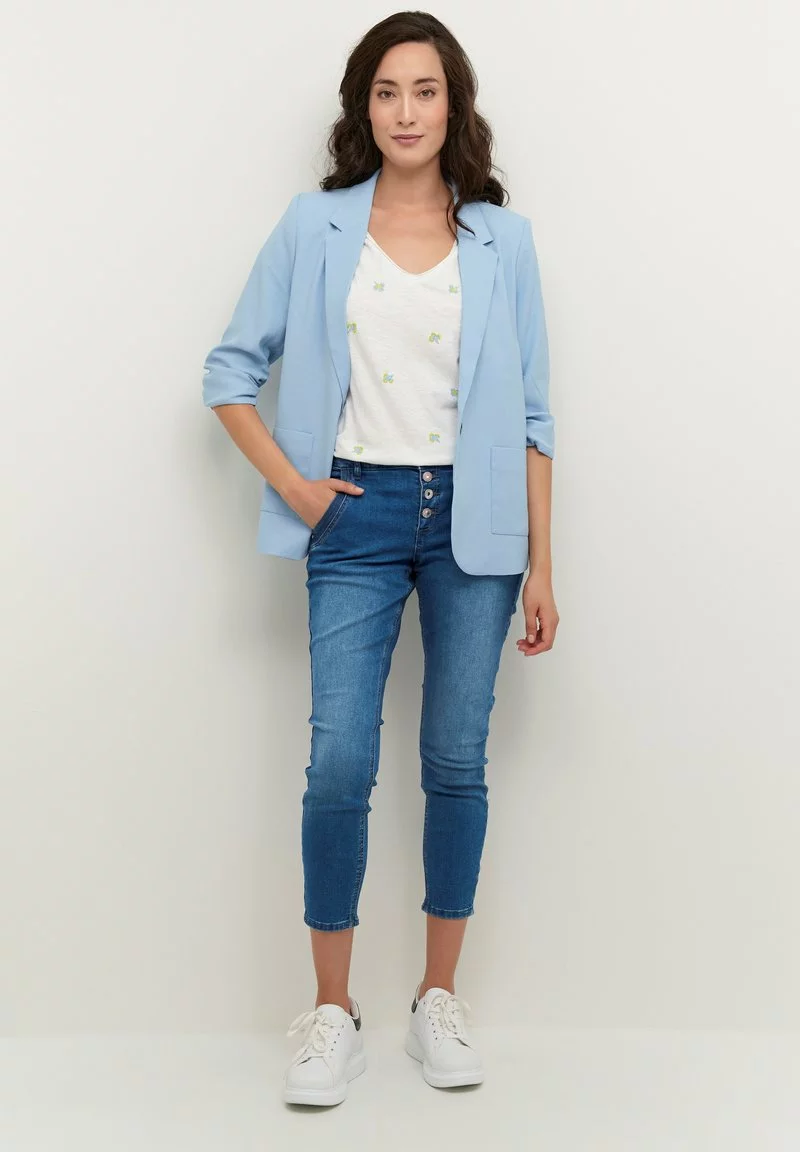 Cream CRSORYA 7/8 BAIILY FIT - Jeans Slim Fit - Houston Blue Denim 2 Cream CRSORYA 7/8 BAIILY FIT - Jeans Slim Fit - Houston Blue Denim - Image 2