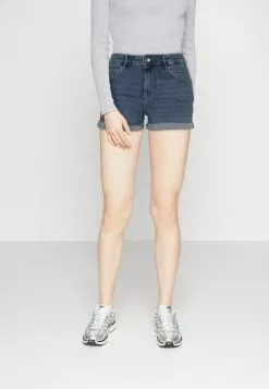 ONLY ONLDAISY LIFE PUSH UP - Jeans Shorts - Medium Blue Denim