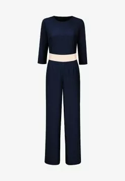 Nife Jumpsuit - Granatowy 10 Nife Jumpsuit - Granatowy -Hosen Elegante Boutique a2729f1d57b5419b8ce6cec91171f1b3
