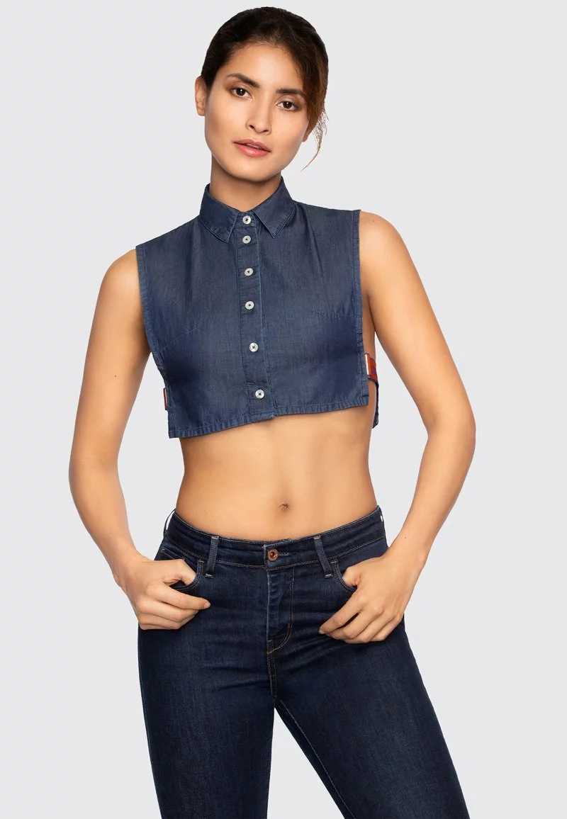 Kragnart CARLA - Sonstige Accessoires - Blau Jeans 1 Kragnart CARLA - Sonstige Accessoires - Blau Jeans