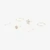 Lovisa FLOWER NOSE 6 PACK - Sonstige Accessoires - Rose Gold Coloured