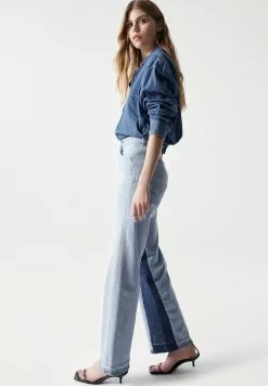 Salsa Jeans SECRET GLAMOUR PUSH IN WIDE - Flared Jeans - Blue 9 Salsa Jeans SECRET GLAMOUR PUSH IN WIDE - Flared Jeans - Blue -Hosen Elegante Boutique aa2348f2f6f1489499a2596bad1027ee