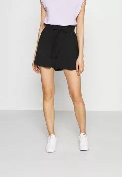 ONLY ONLMETTE PAPERBAG - Shorts - Black