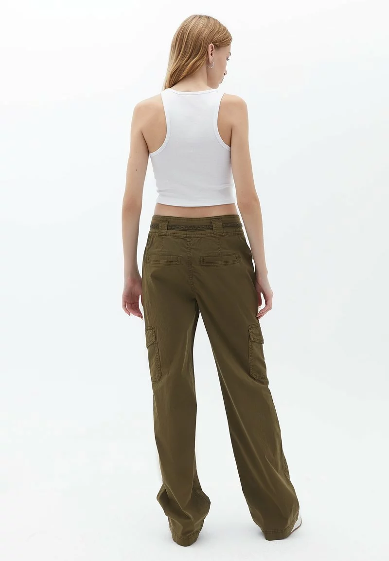 Oxxo MID RISE - Cargohose - Antik Henna Green 3 Oxxo MID RISE - Cargohose - Antik Henna Green - Image 3