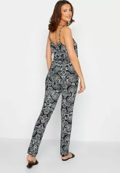 Long Tall Sally PAISLEY PRINT - Jumpsuit - Black 8 Long Tall Sally PAISLEY PRINT - Jumpsuit - Black -Hosen Elegante Boutique abf7d9e624c04ab1b420a17325499552