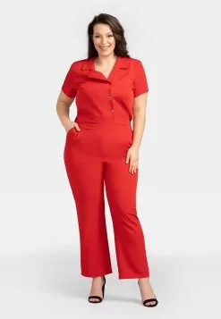 Karko Jumpsuit - Red