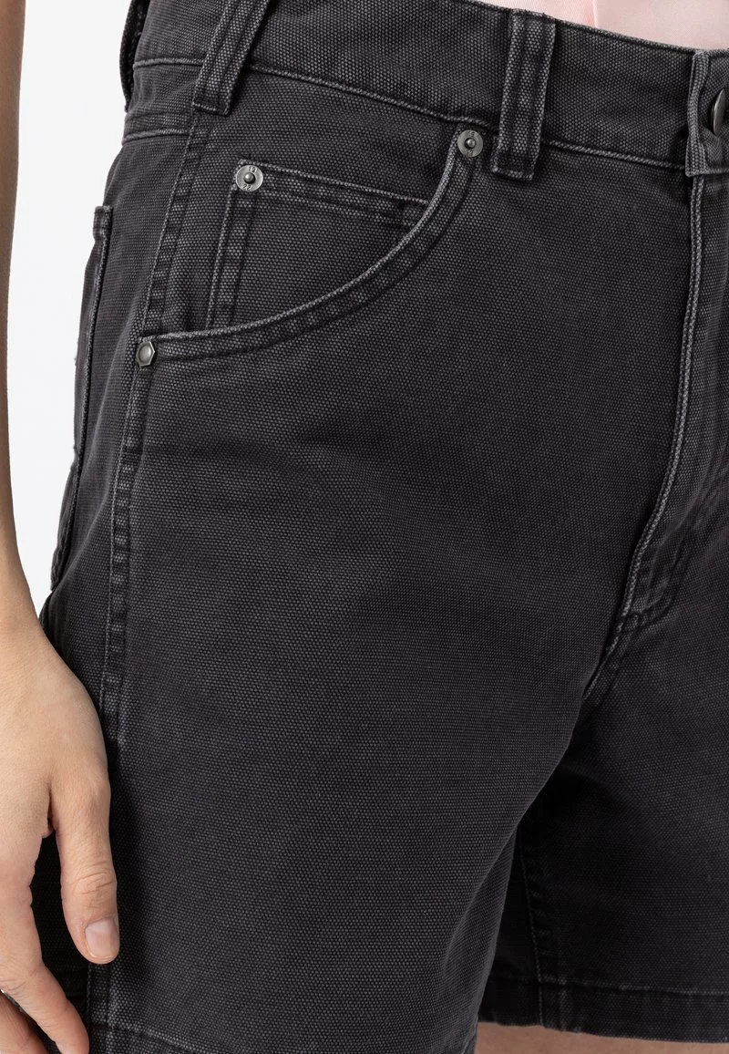 Dickies DUCK - Shorts - Stone Washed Black 2 Dickies DUCK - Shorts - Stone Washed Black - Image 2