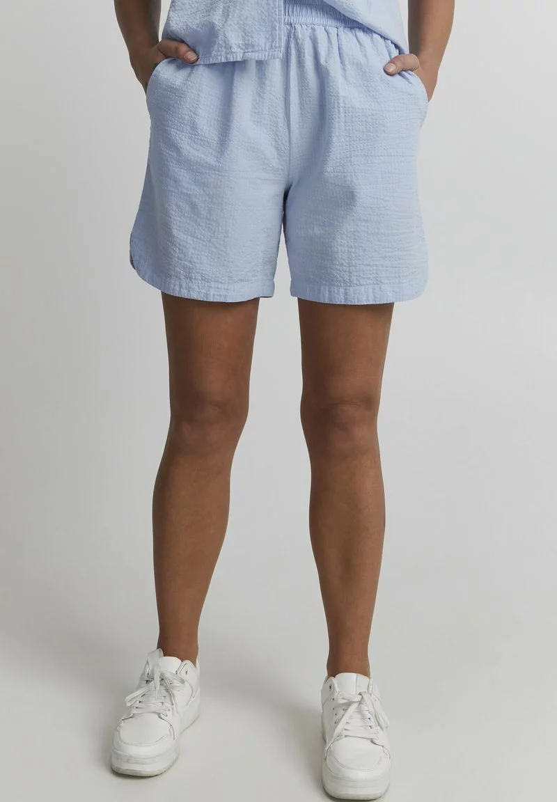 ICHI IHFILIZ SHO - Shorts - Chambray Blue 1 ICHI IHFILIZ SHO - Shorts - Chambray Blue