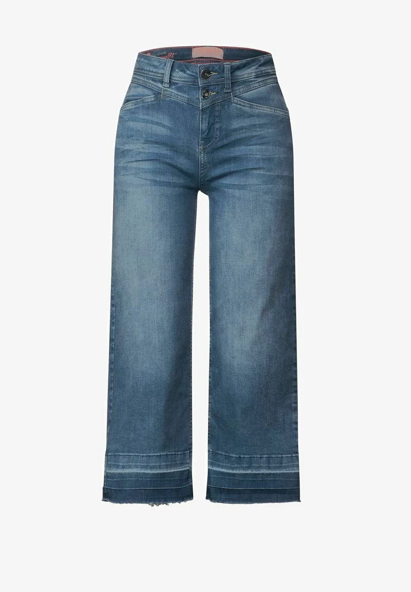 STREET ONE CASUAL FIT CULOTTE - Jeans Relaxed Fit - Sky Blue Wash 4 STREET ONE CASUAL FIT CULOTTE - Jeans Relaxed Fit - Sky Blue Wash - Image 4