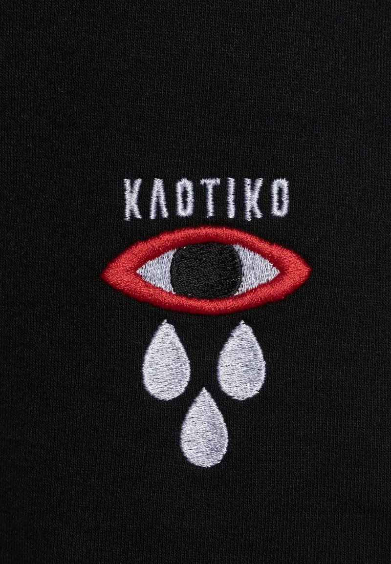 Kaotiko CRYING EYE UNISEX - Shorts - Black 5 Kaotiko CRYING EYE UNISEX - Shorts - Black - Image 5