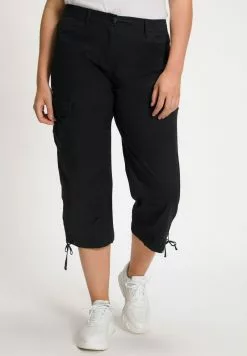 Ulla Popken Cargohose - Schwarz