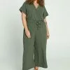 PAPRIKA CACHE COEUR KIMONO - Jumpsuit - Khaki