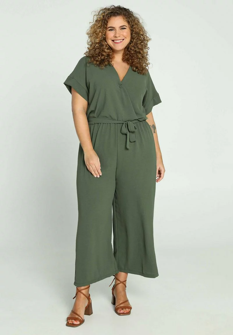 PAPRIKA CACHE COEUR KIMONO - Jumpsuit - Khaki 1 PAPRIKA CACHE COEUR KIMONO - Jumpsuit - Khaki