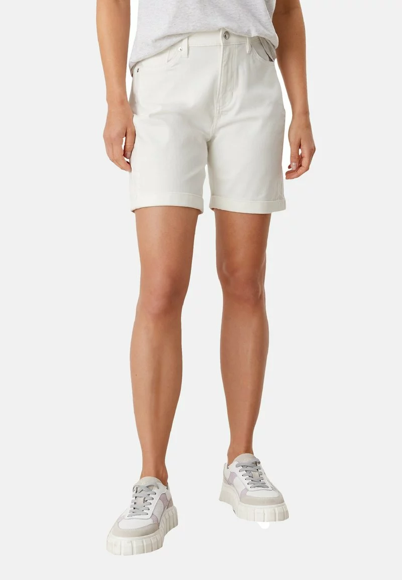 S.Oliver Jeans Shorts - Off White Stretche 1 S.Oliver Jeans Shorts - Off White Stretche