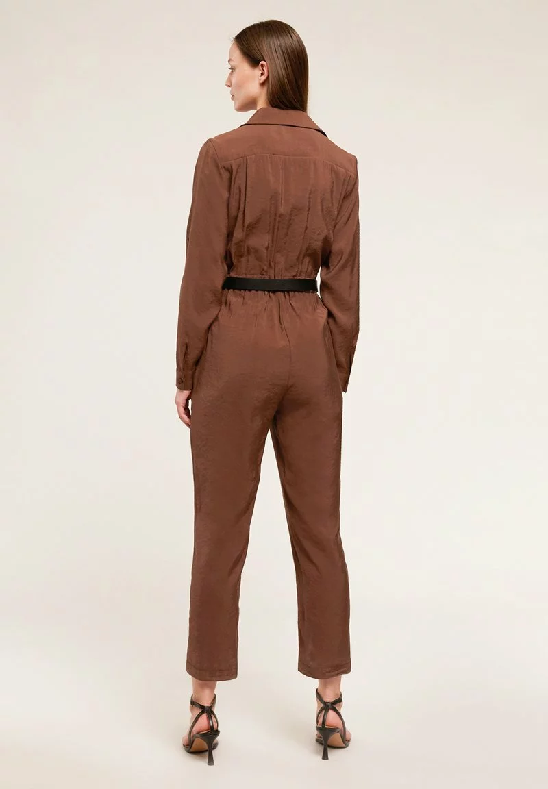 Motivi LANGER OVERALL AUS MIT TASCHEN AUS - Jumpsuit - Marrone 2 Motivi LANGER OVERALL AUS MIT TASCHEN AUS - Jumpsuit - Marrone - Image 2